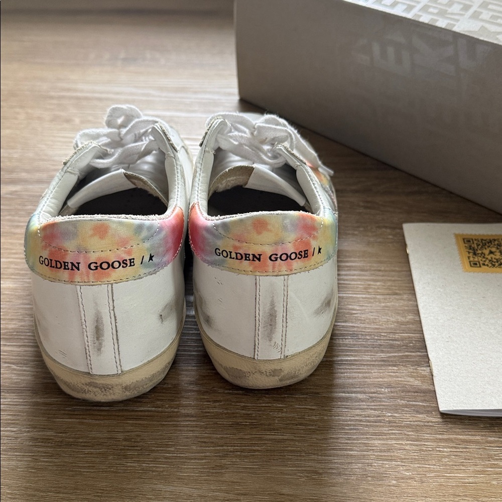 Golden Goose Authentic Superstar Tie Dye Low Top US 8.5 - Picture 14 of 16